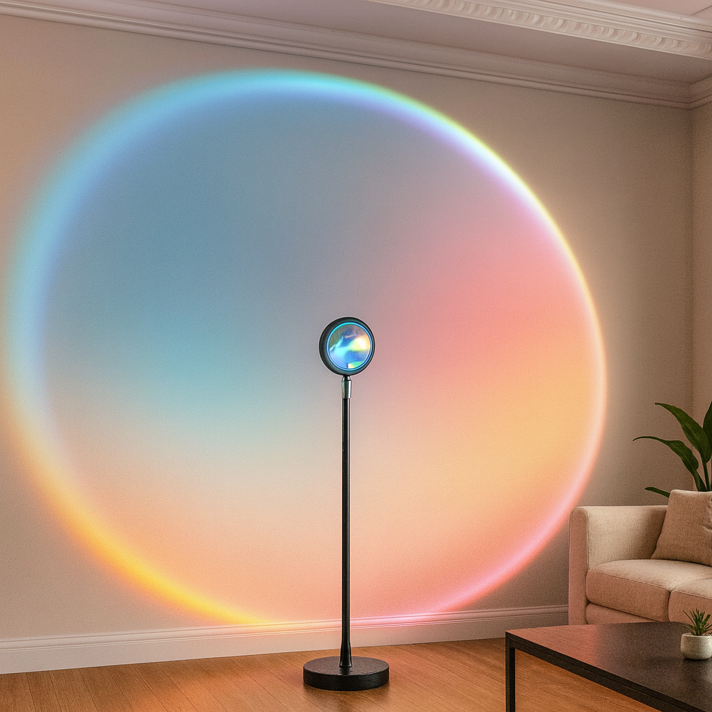 Sunset Aura Lamp – Elegant Ambient Lighting for Modern Spaces